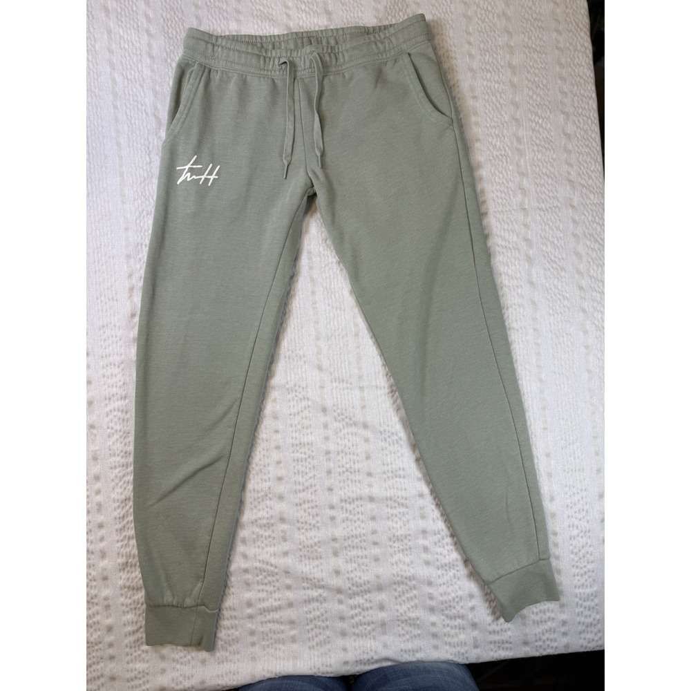 Independent Trading Co Sage‎ Green Jogger Sweatpants Small Streetwear